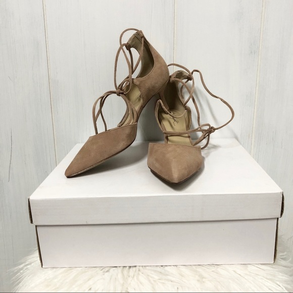 Anthro Miss Albright Margot Kitten Heels NIB - Picture 5 of 9